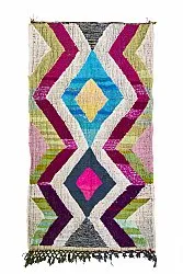 Berberyjskie Dywany Boucherouite Z Maroka 130 x 240 cm