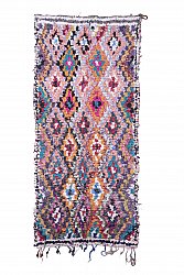 Berberyjskie Dywany Boucherouite Z Maroka 275 x 120 cm
