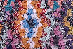 Berberyjskie Dywany Boucherouite Z Maroka 275 x 120 cm