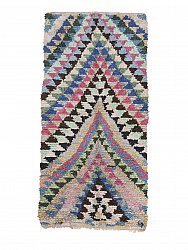 Berberyjskie Dywany Boucherouite Z Maroka 230 x 110 cm