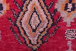 Berberyjskie Dywany Boucherouite Z Maroka 240 x 90 cm