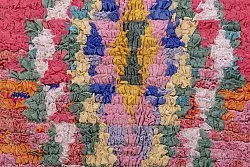 Berberyjskie Dywany Boucherouite Z Maroka 260 x 105 cm