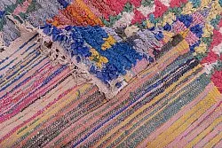 Berberyjskie Dywany Boucherouite Z Maroka 260 x 105 cm