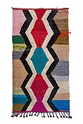 Berberyjskie Dywany Boucherouite Z Maroka 145 x 265 cm