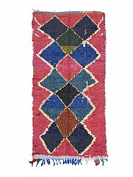 Berberyjskie Dywany Boucherouite Z Maroka 250 x 120 cm