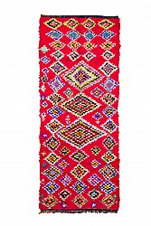 Berberyjskie Dywany Boucherouite Z Maroka 320 x 130 cm