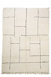 Berberyjskie Dywany Beni Ourain z Maroka 210 x 295 cm