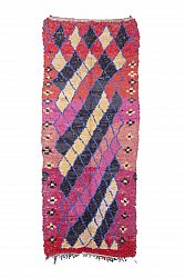 Berberyjskie Dywany Boucherouite Z Maroka 310 x 130 cm