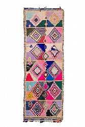 Berberyjskie Dywany Boucherouite Z Maroka 265 x 95 cm