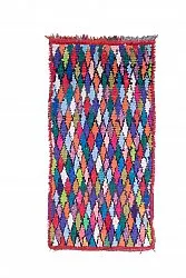 Berberyjskie Dywany Boucherouite Z Maroka 230 x 115 cm