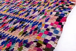 Berberyjskie Dywany Boucherouite Z Maroka 265 x 145 cm