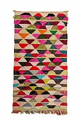 Berberyjskie Dywany Boucherouite Z Maroka 155 x 290 cm