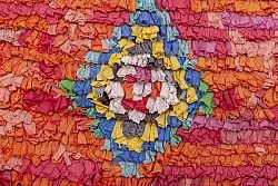 Berberyjskie Dywany Boucherouite Z Maroka 220 x 140 cm