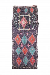 Berberyjskie Dywany Boucherouite Z Maroka 260 x 110 cm