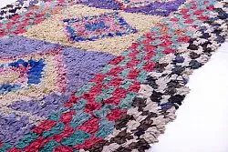 Berberyjskie Dywany Boucherouite Z Maroka 225 x 125 cm