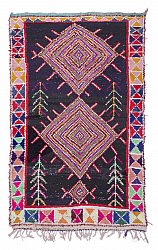 Berberyjskie Dywany Boucherouite Z Maroka 260 x 150 cm