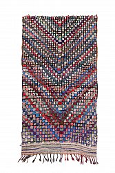 Berberyjskie Dywany Boucherouite Z Maroka 230 x 125 cm