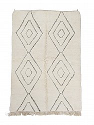 Berberyjskie Dywany Beni Ourain z Maroka 240 x 170 cm