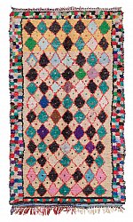 Berberyjskie Dywany Boucherouite Z Maroka 255 x 150 cm
