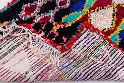 Berberyjskie Dywany Boucherouite Z Maroka 250 x 110 cm