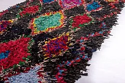 Berberyjskie Dywany Boucherouite Z Maroka 255 x 110 cm