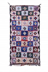 Berberyjskie Dywany Boucherouite Z Maroka 395 x 140 cm