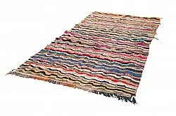 Berberyjskie Dywany Boucherouite Z Maroka 150 x 305 cm