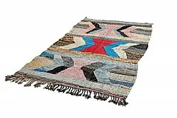 Berberyjskie Dywany Boucherouite Z Maroka 140 x 255 cm