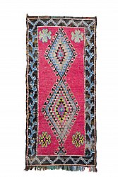 Berberyjskie Dywany Boucherouite Z Maroka 275 x 130 cm