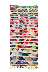 Berberyjskie Dywany Boucherouite Z Maroka 145 x 330 cm