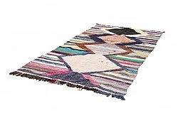 Berberyjskie Dywany Boucherouite Z Maroka 130 x 250 cm