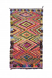 Berberyjskie Dywany Boucherouite Z Maroka 235 x 125 cm