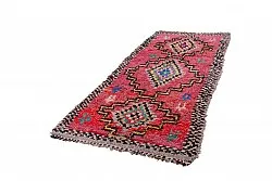 Berberyjskie Dywany Boucherouite Z Maroka 285 x 130 cm