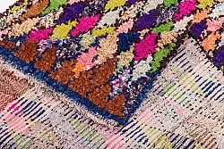 Berberyjskie Dywany Boucherouite Z Maroka 245 x 115 cm