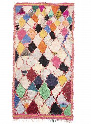 Berberyjskie Dywany Boucherouite Z Maroka 250 x 130 cm
