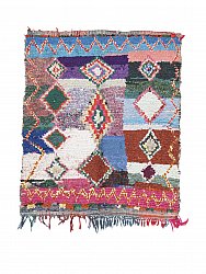 Berberyjskie Dywany Boucherouite Z Maroka 180 x 150 cm
