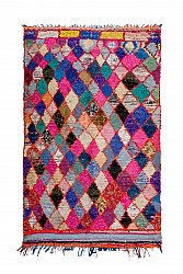 Berberyjskie Dywany Boucherouite Z Maroka 260 x 160 cm