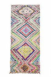 Berberyjskie Dywany Boucherouite Z Maroka 145 x 365 cm