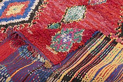 Berberyjskie Dywany Boucherouite Z Maroka 225 x 165 cm