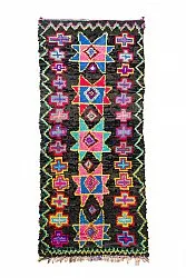 Berberyjskie Dywany Boucherouite Z Maroka 135 x 315 cm