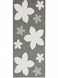 Dywany z tworzyw sztucznych - Horredsmattan Flower (szary)
