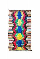 Berberyjskie Dywany Boucherouite Z Maroka 150 x 275 cm