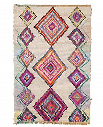Berberyjskie Dywany Boucherouite Z Maroka 235 x 155 cm
