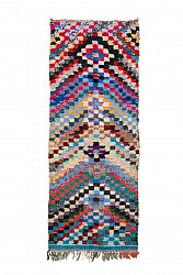 Berberyjskie Dywany Boucherouite Z Maroka 290 x 105 cm