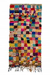 Berberyjskie Dywany Boucherouite Z Maroka 270 x 125 cm