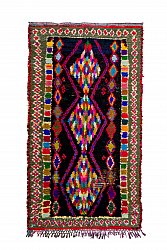 Berberyjskie Dywany Boucherouite Z Maroka 235 x 125 cm