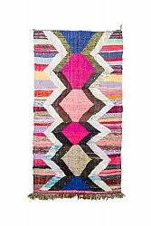 Berberyjskie Dywany Boucherouite Z Maroka 140 x 245 cm