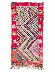 Berberyjskie Dywany Boucherouite Z Maroka 260 x 130 cm