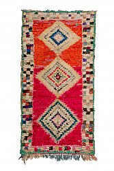 Berberyjskie Dywany Boucherouite Z Maroka 245 x 125 cm