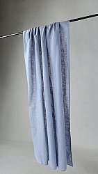Zasłony - Bawełniana zasłona - Lollo (niebieski)